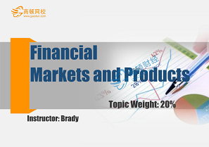 Selected exercises for FRM P1 Financial Markets and Financial Knowledge