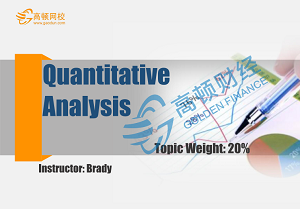 Selected exercises for FRM P1 Quantitative Analysis