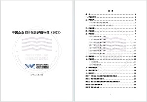 Chinese Enterprise ESG Report Rating Standards (2023)